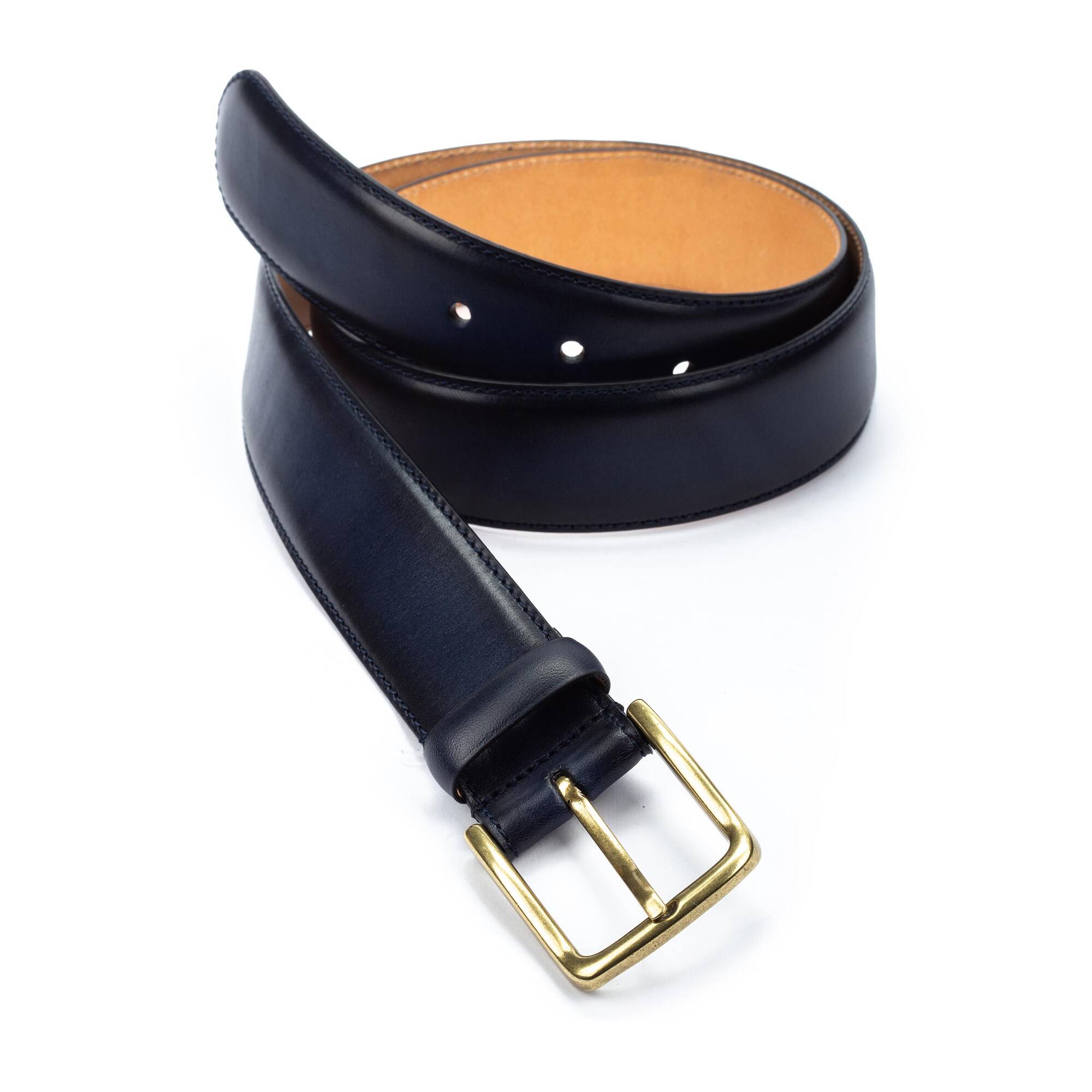 Blue dress belt mens shop