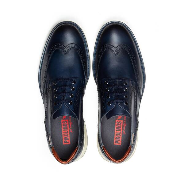 Zapatos vestir | BUSOT M7S-4011, BLUE, large image number 100 | null
