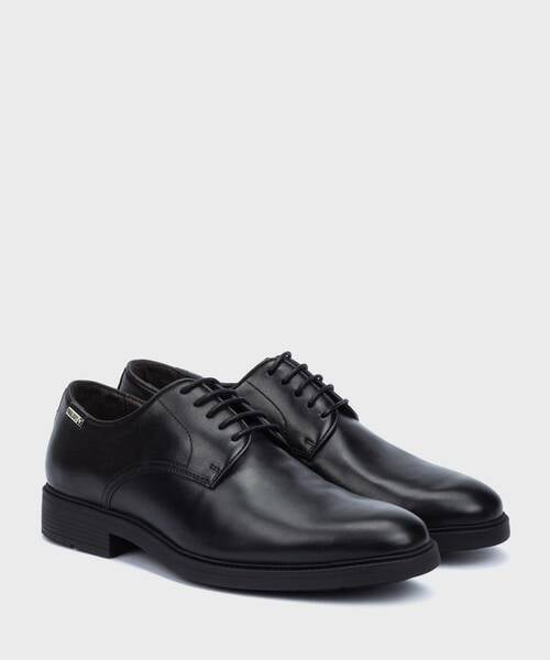 Sapatos casual | LORCA 02N-6130 | BLACK-DF | Pikolinos