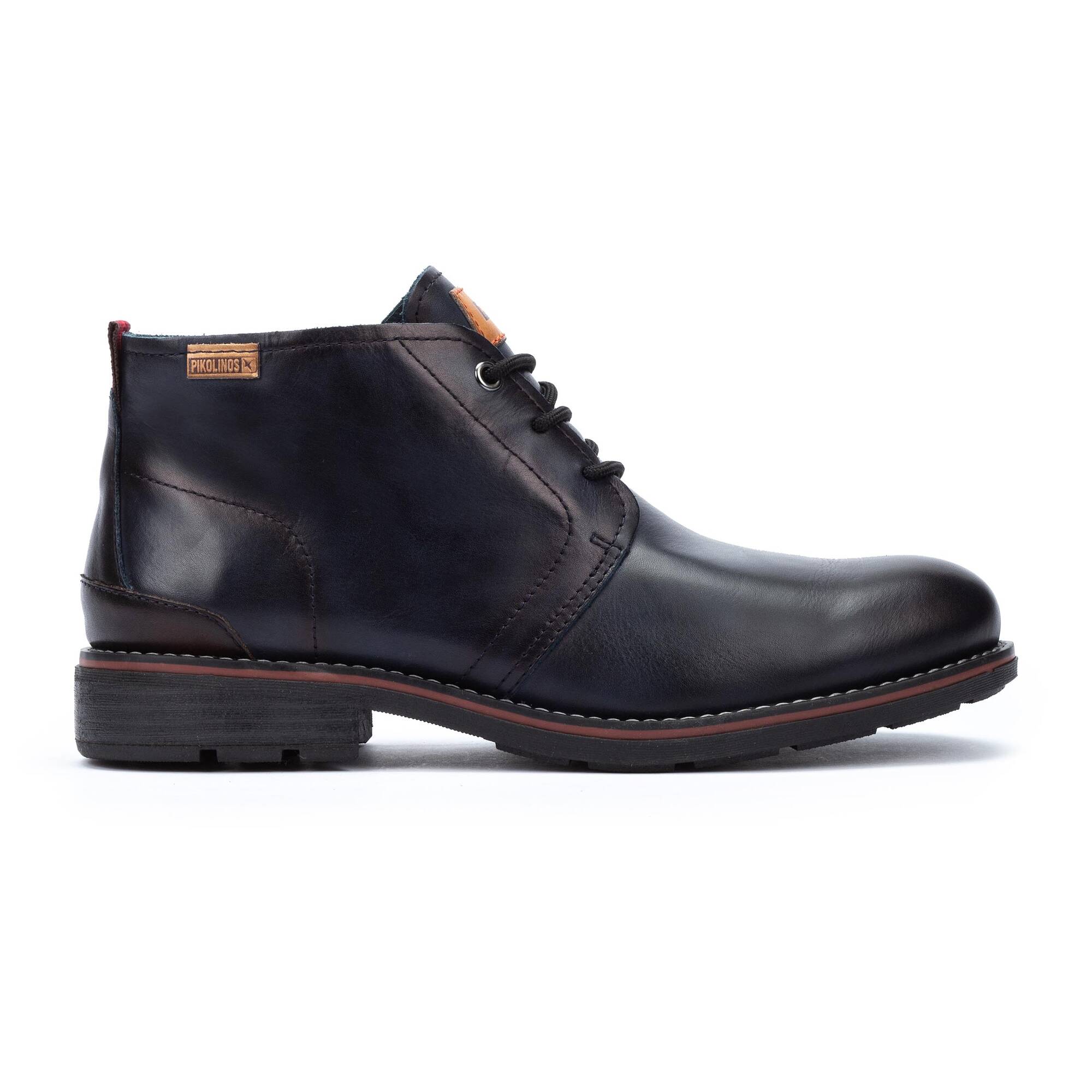 Men's classic ankle boots with laces YORK M2M-8027 | PIKOLINOS