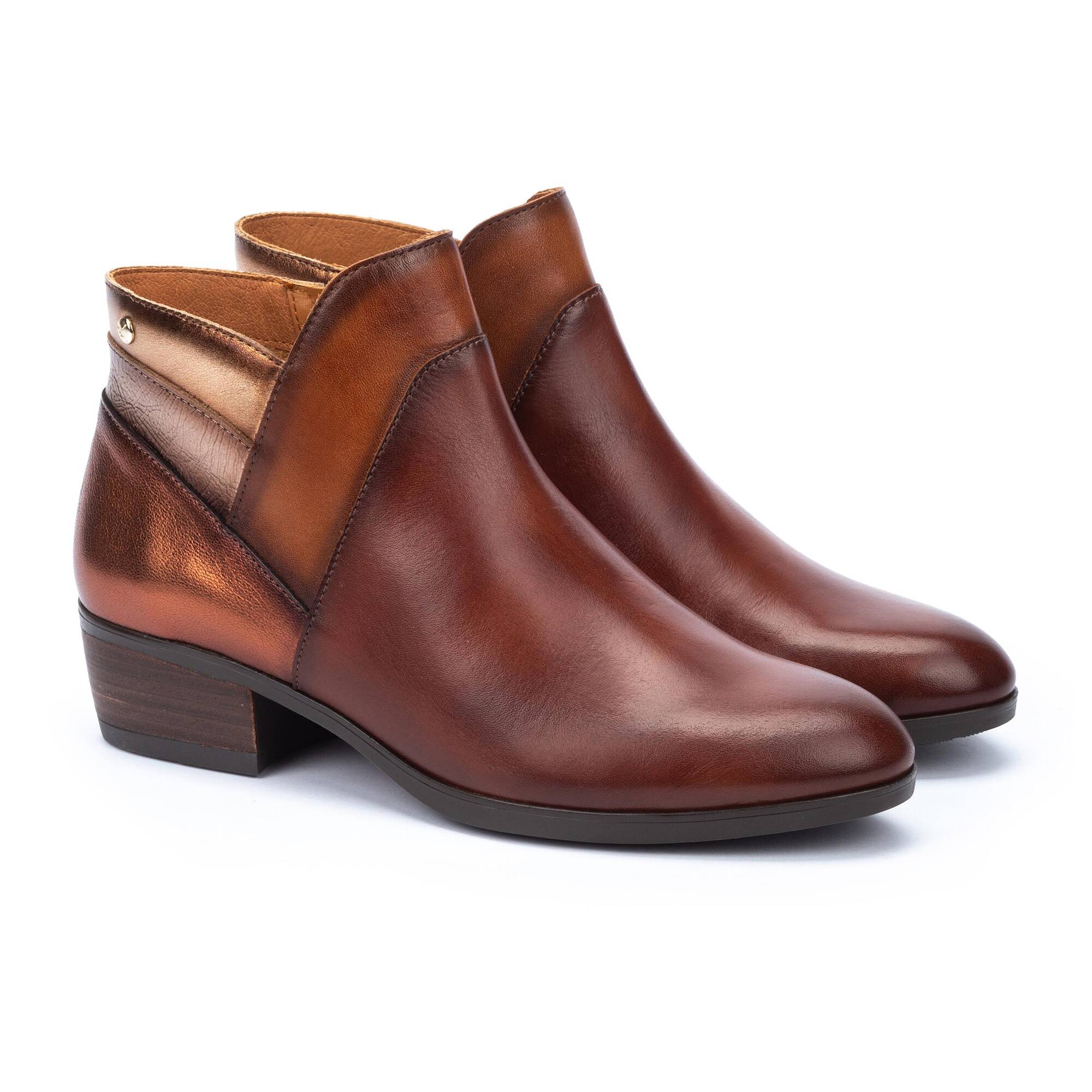 Heeled Booties | DAROCA W1U-8732C3, COGNAC, large image number 20 | null