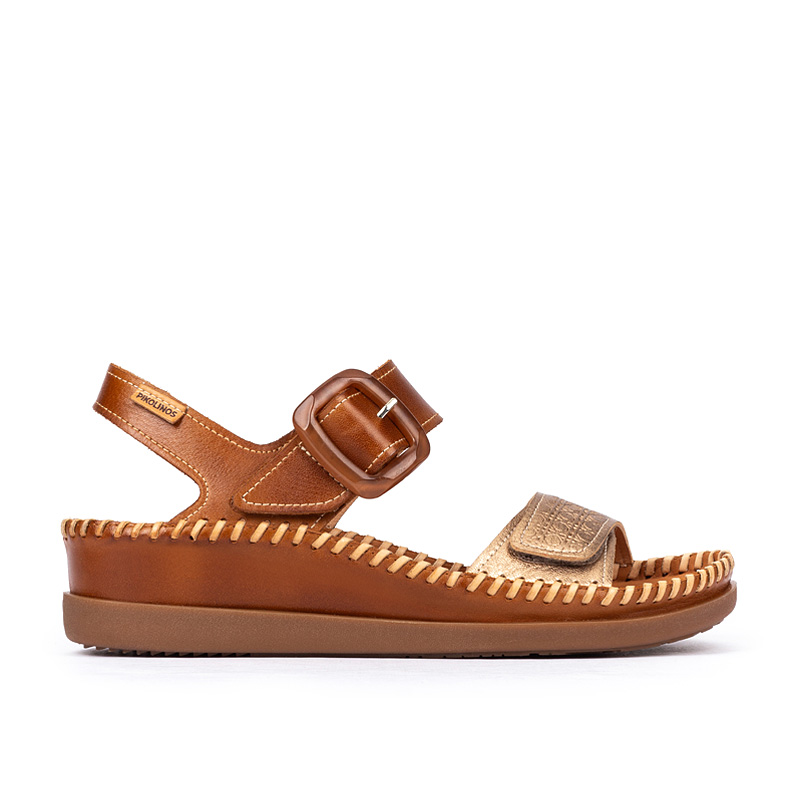 Pikolinos Keilsandalen leder CADAQUES W8K