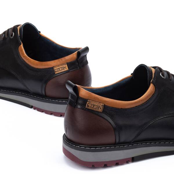 Sapatos clássicos | BERNA M8J-4183, BLACK, large image number 60 | null