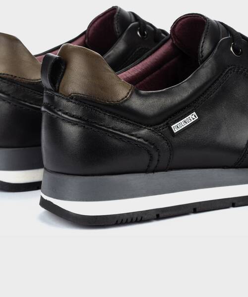 Sneakers | PALERMO M3H-6270 | BLACK | Pikolinos