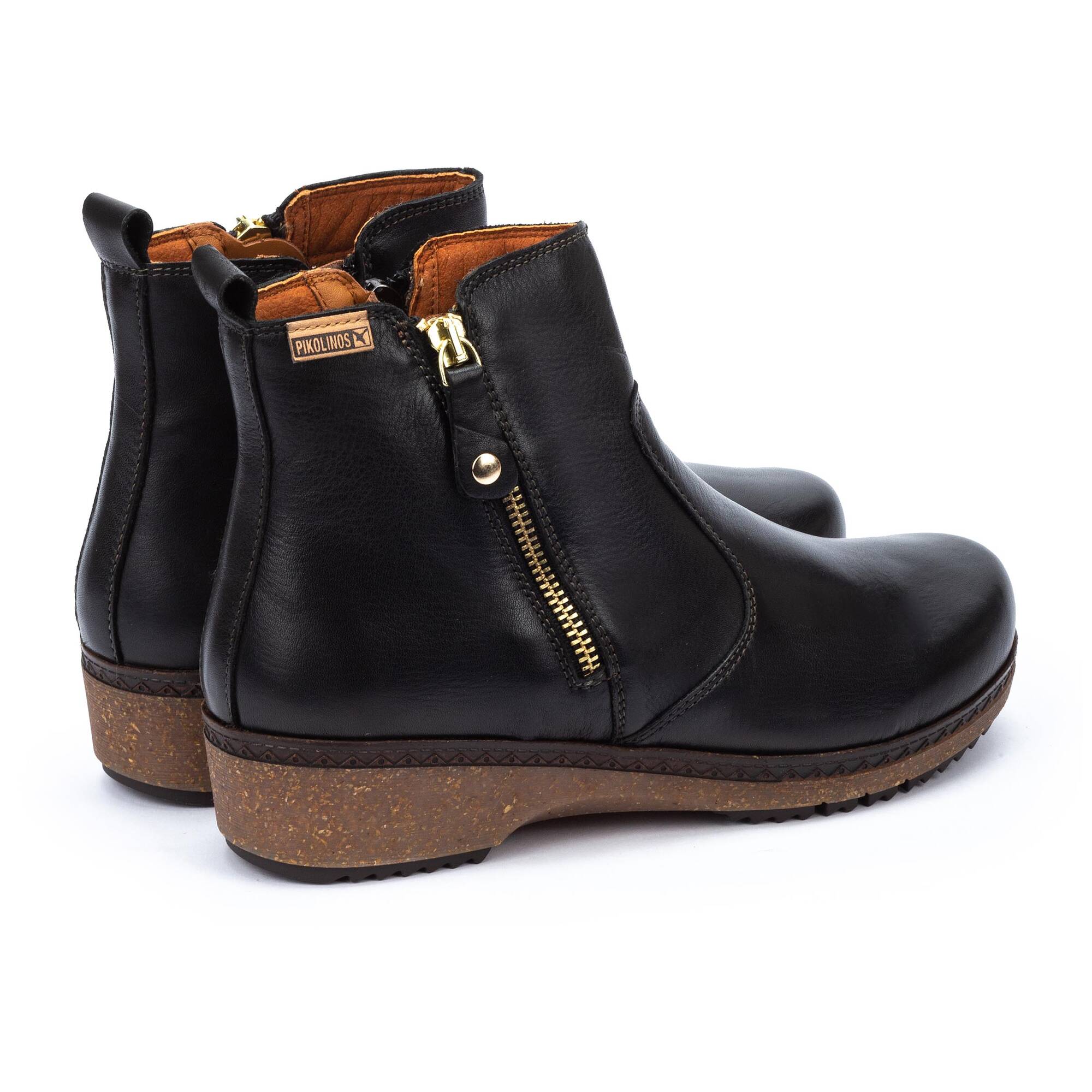 Flat Booties | GRANADA W0W-8988, BLACK, large image number 30 | null