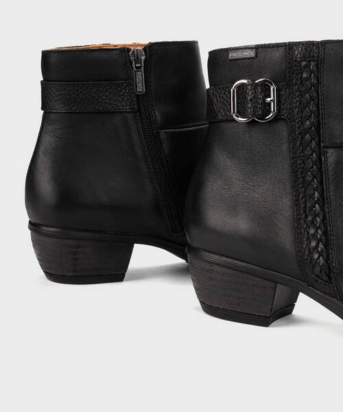 Bottines &agrave; Talons | UTIEL W7P-8501 | BLACK | Pikolinos