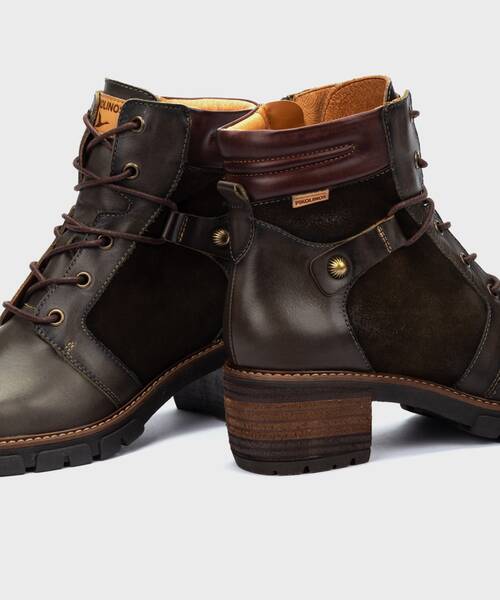 Heeled Booties | SAN SEBASTIA W1T-8979C1 | FOREST | Pikolinos