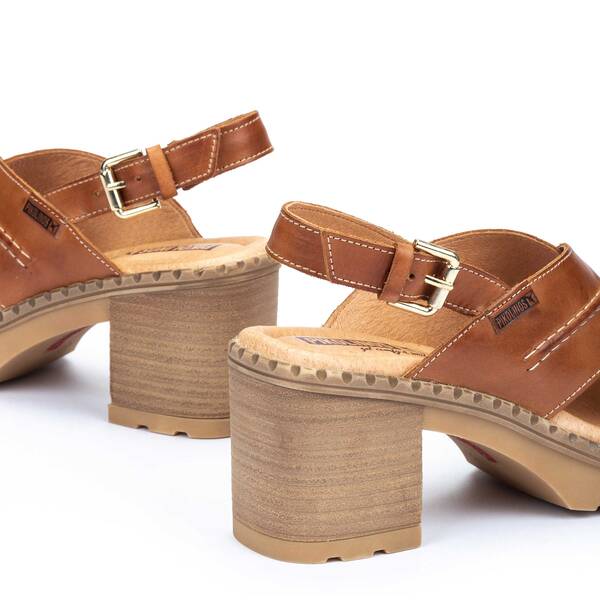 Sandals and Mules | CANARIAS W8W-1870, BRANDY, large image number 60 | null