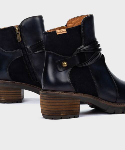 Heeled Booties | SAN SEBASTIA W1T-8906C2 | BLUE | Pikolinos