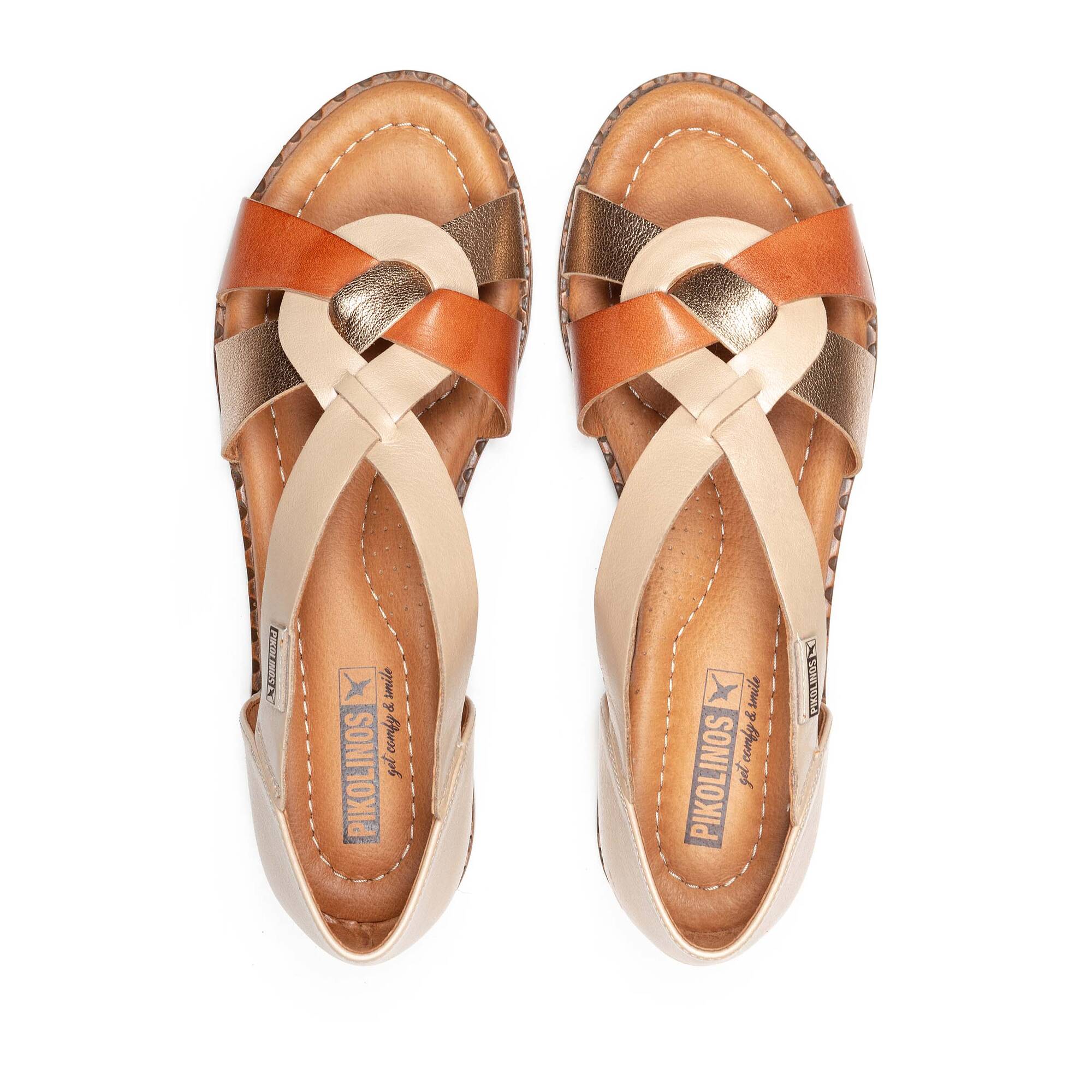 Flat Sandals | ALGAR W0X-0812CPC1, MARFIL, large image number 100 | null