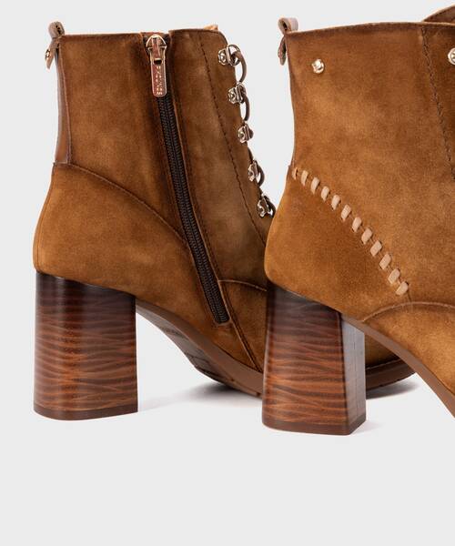 Bottines &agrave; Talons | PALENCIA W9U-8955SEC1 | BRANDY | Pikolinos