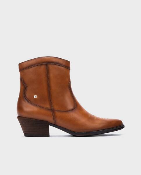 Botines de tacón | VERGEL W5Z-8975 | BRANDY | Pikolinos