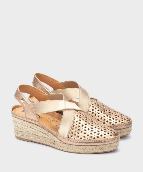 Wedges and platforms | BENIDORM W4A-1546CL | CHAMPAGNE | Pikolinos