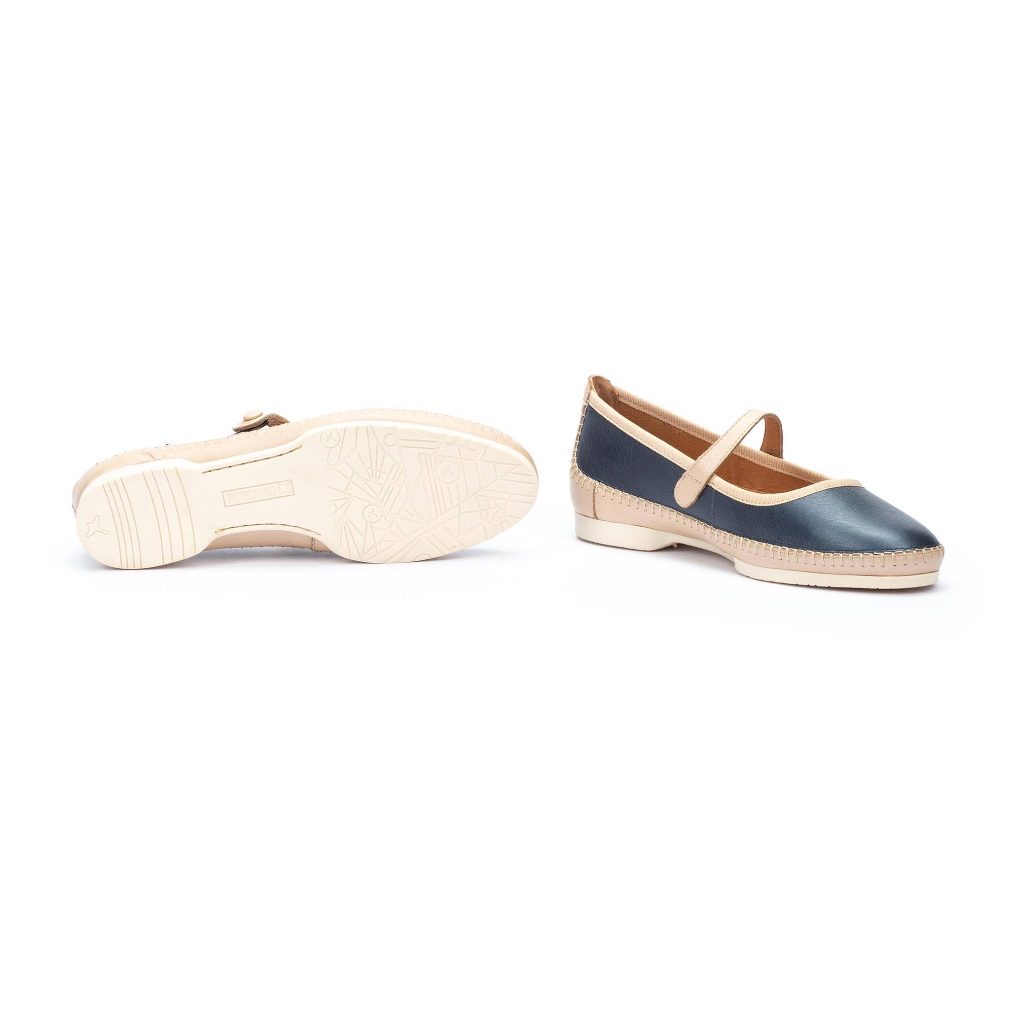 Ballet flats | AGUILAS W6T-2591CPC2, BLUE, large image number 70-W6T-2591CPC2_300_Pikolinos_AGUILAS_BLUE_full.jpg | null