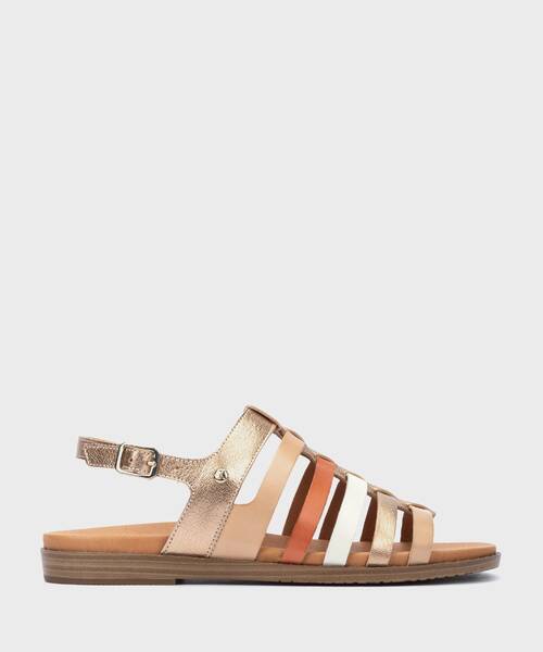 Sandalias planas | FORMENTERA W8Q-0799CLC1 | CHAMPAGNE | Pikolinos