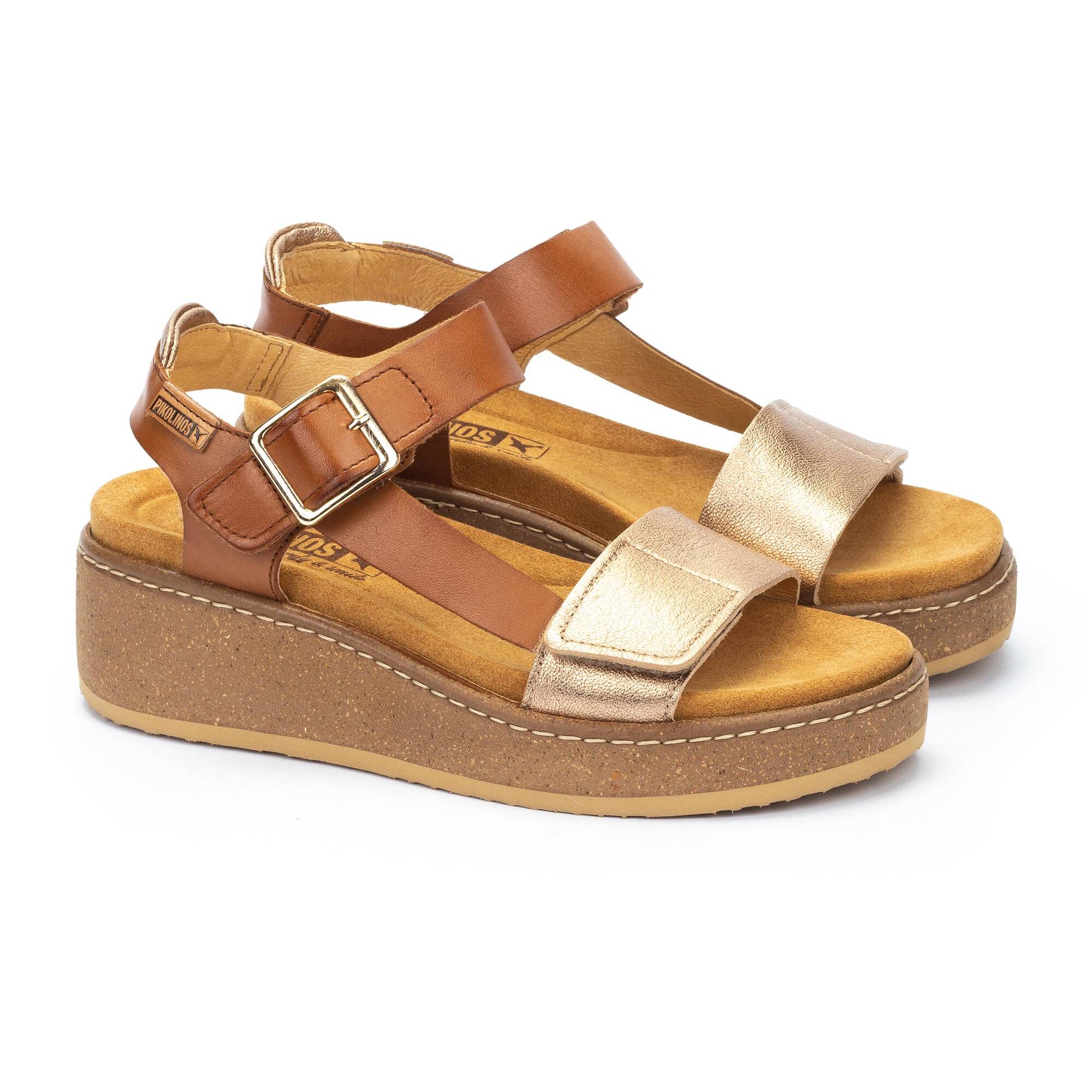 Wedges | ALZIRA W9D-1527C1, BRANDY, large image number 20-W9D-1527C1_250_Pikolinos_ALZIRA_BRANDY_full.jpg | null