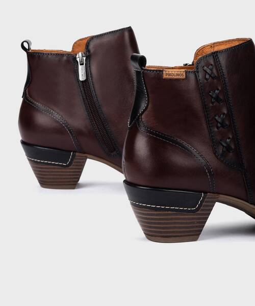 Heeled ankle boots | ROTTERDAM 902-8713C1 | CAOBA | Pikolinos