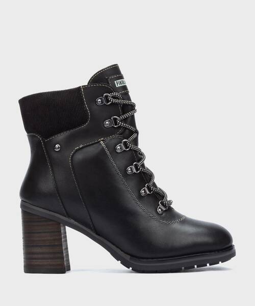 Botines de tacón | POMPEYA W7S-N8851 | BLACK | Pikolinos