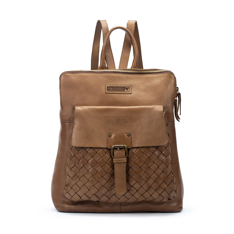 PIKOLINOS leather Backpack FAURA WHA