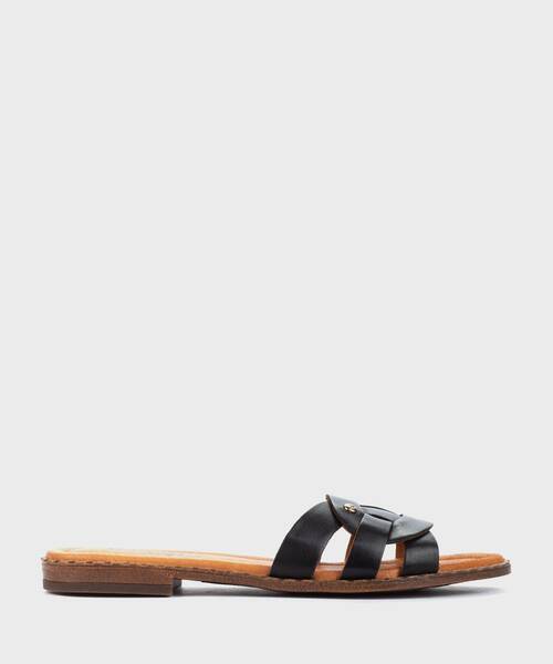 Sandalias planas | ALGAR W0X-0588 | BLACK | Pikolinos