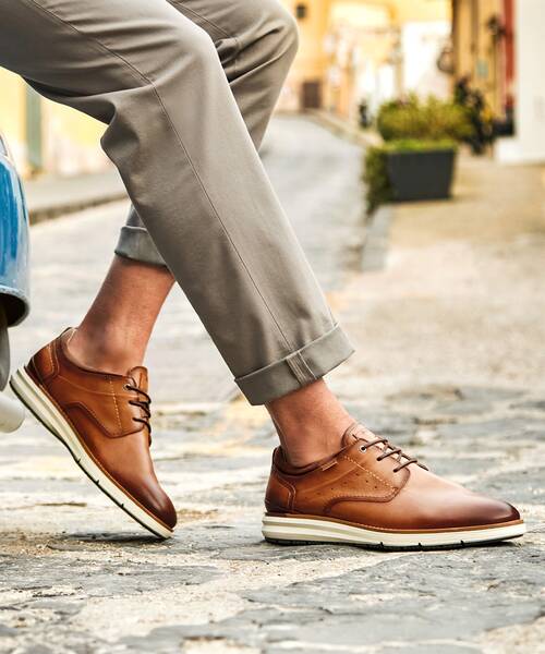 Casual shoes | MANACOR M1A-4276C1 | BRANDY | Pikolinos