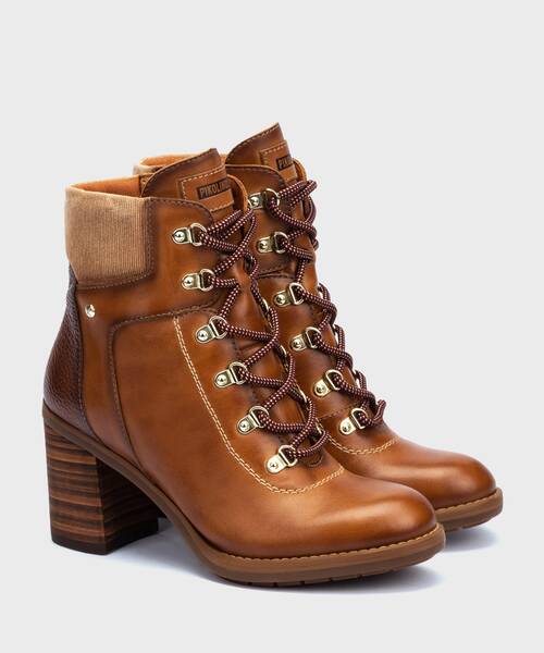 Ankle boots | POMPEYA W7S-8851 | BRANDY | Pikolinos