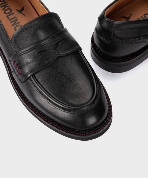 Mocassins | DEVA W2L-3959 | BLACK | Pikolinos