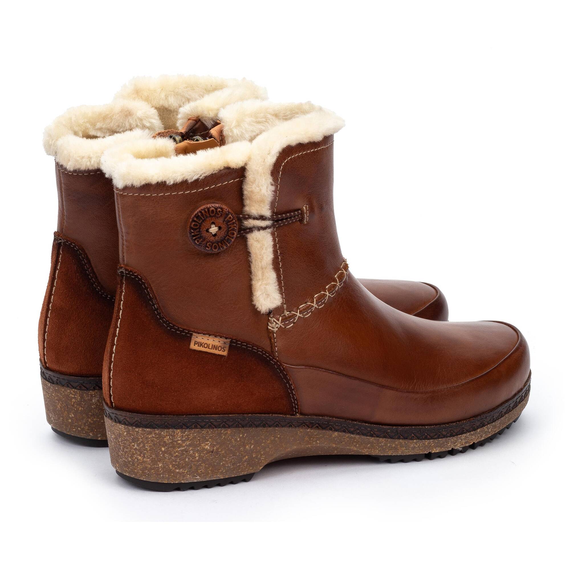 Flat Booties | GRANADA W0W-8711C1, CUERO, large image number 30-W0W-8711C1_202_Pikolinos_GRANADA_CUERO_full.jpg | null