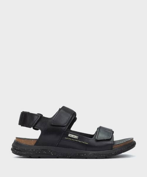 Sandals | NIJAR M0B-0122 | BLACK | Pikolinos