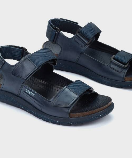 Sandals | NIJAR M0B-0122 | BLUE | Pikolinos