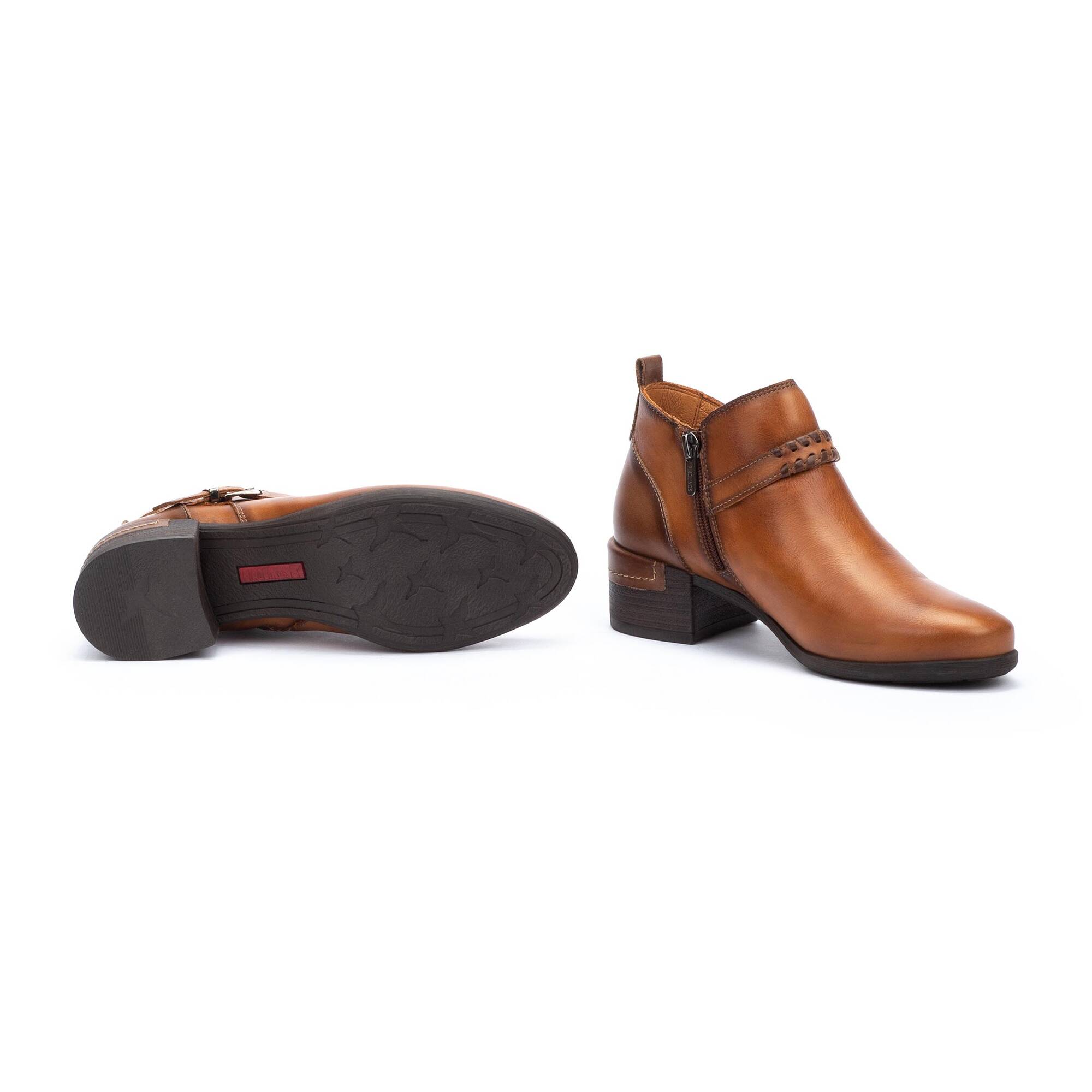 Heeled Booties | MALAGA W6W-7536C1, BRANDY, large image number 70 | null