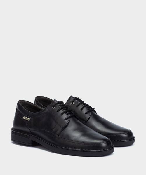 Sapatos clássicos | BERMEO M0M-4255 | BLACK | Pikolinos