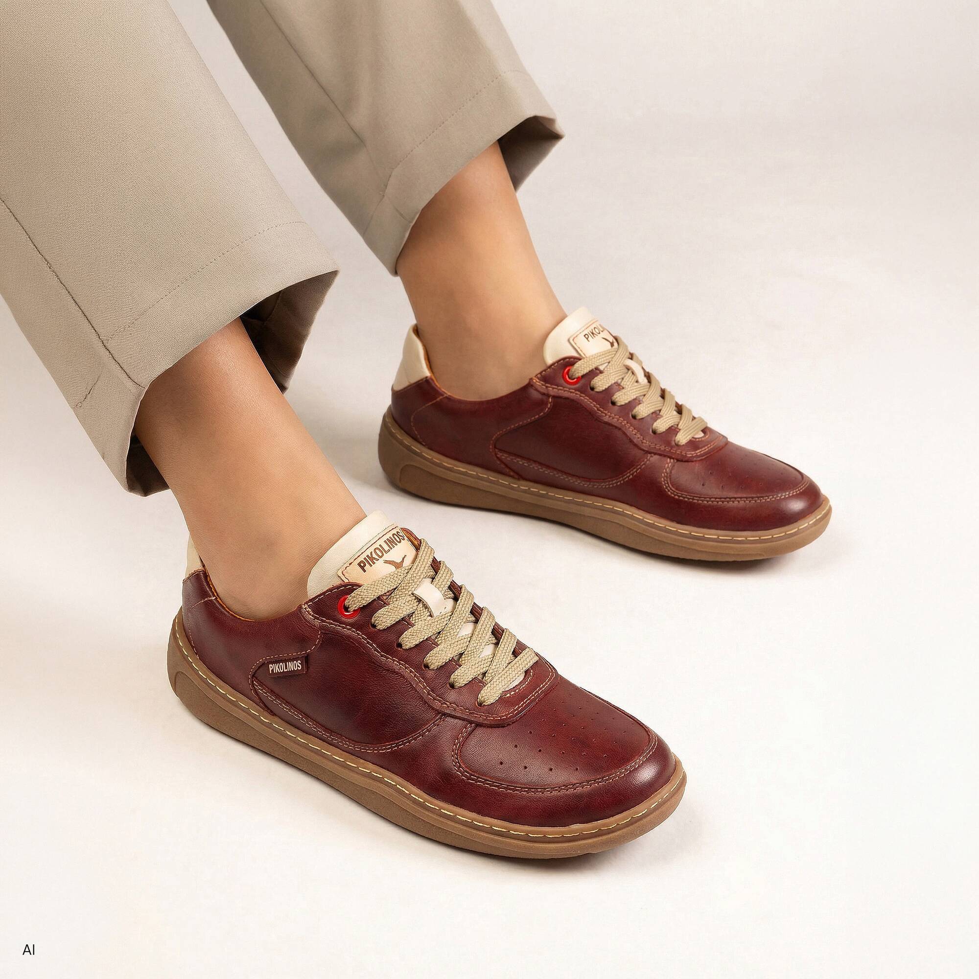 Desportivos | ARANJUEZ U9F-6363C2, ARCILLA, large image number 90-U9F-6363C2_501_Pikolinos_ARANJUEZ_ARCILLA_AI_full.jpg | null