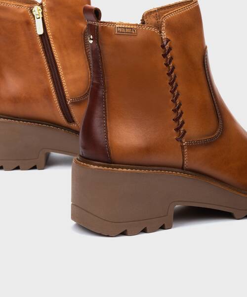 Stiefeletten mit Absatz | ALCARAZ W7A-8568C1 | BRANDY | Pikolinos