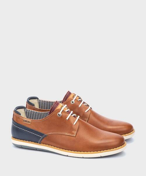 Chaussures à lacets | JUCAR M4E-4104C1 | BRANDY | Pikolinos