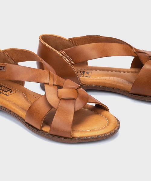 Platte Sandalen | ALGAR W0X-0812 | BRANDY | Pikolinos