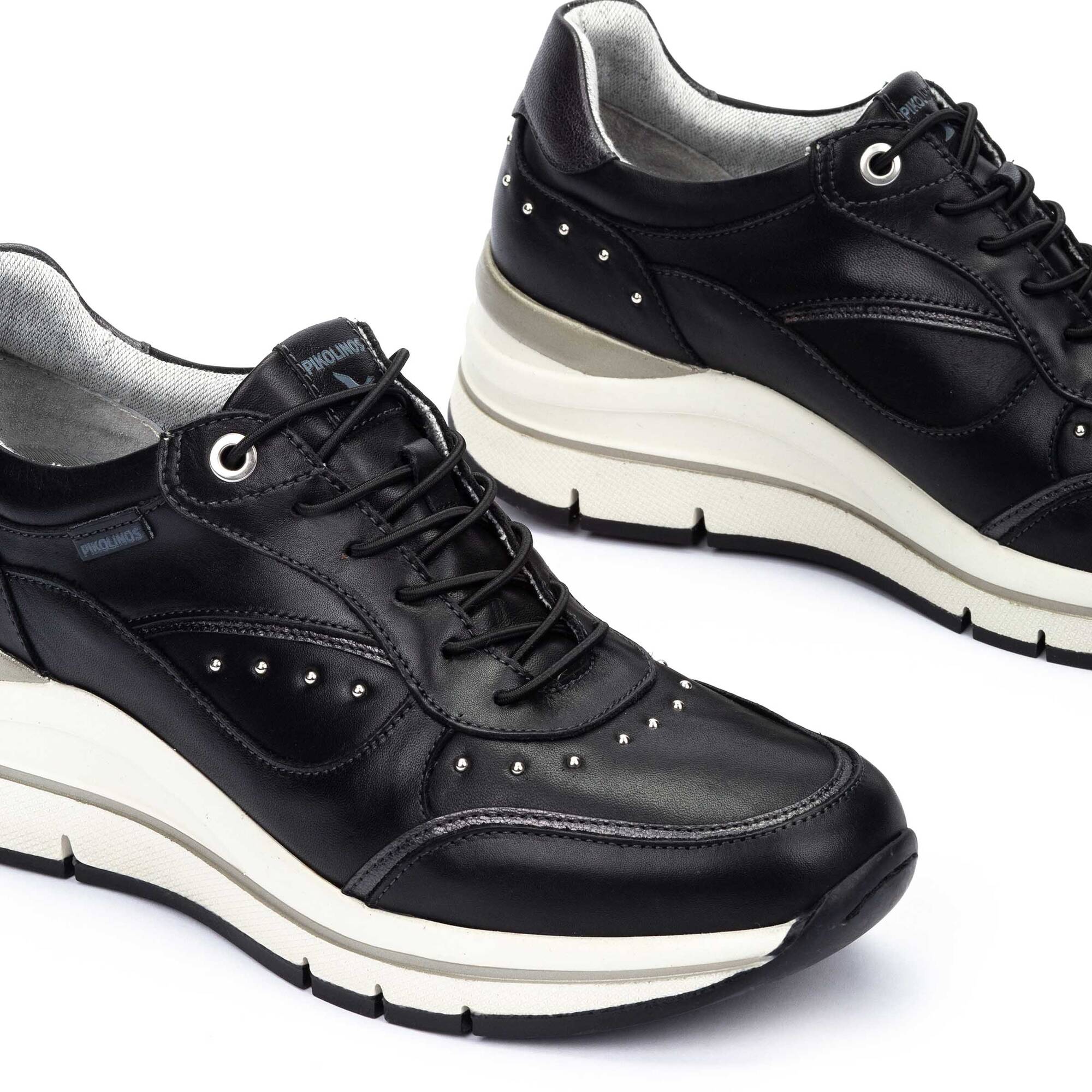 Sneakers | GIRONA W2C-6548C2, BLACK, large image number 60-W2C-6548C2_000_Pikolinos_GIRONA_BLACK_full.jpg | null