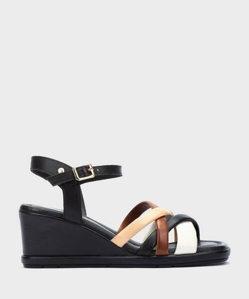 Wedges | TEULADA W2B-1994C1 | NATA-BLACK | Pikolinos