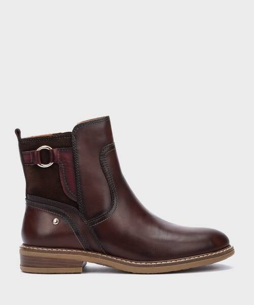 Botines planos | ALDAYA W8J-8604C1 | CAOBA | Pikolinos