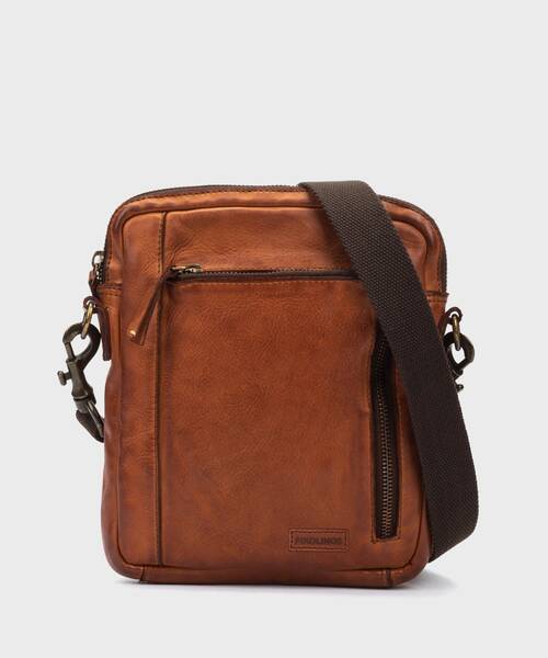 Men's shoulder bags | CAIMARI MHA-192 | COGNAC | Pikolinos
