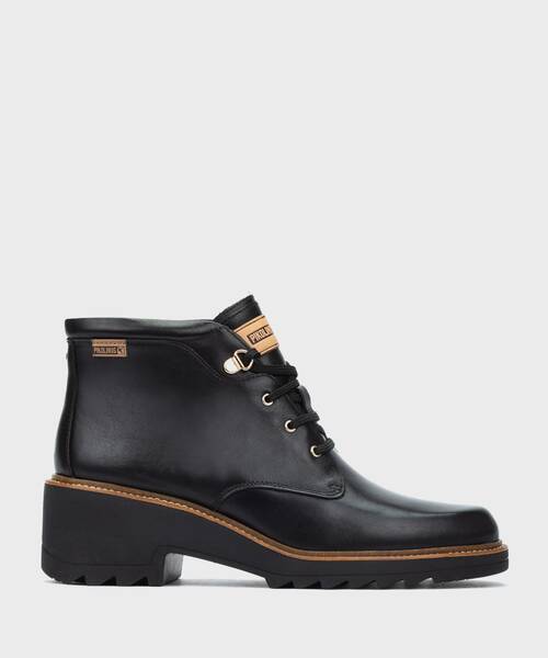 Ankle boots | ALCARAZ W7A-8555 | BLACK | Pikolinos
