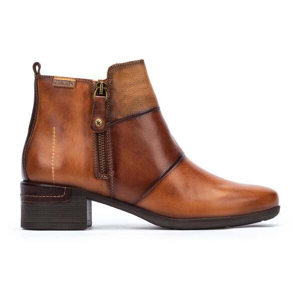 Ankle boots | MALAGA W6W-8616C1, BRANDY, large image number 10 | null