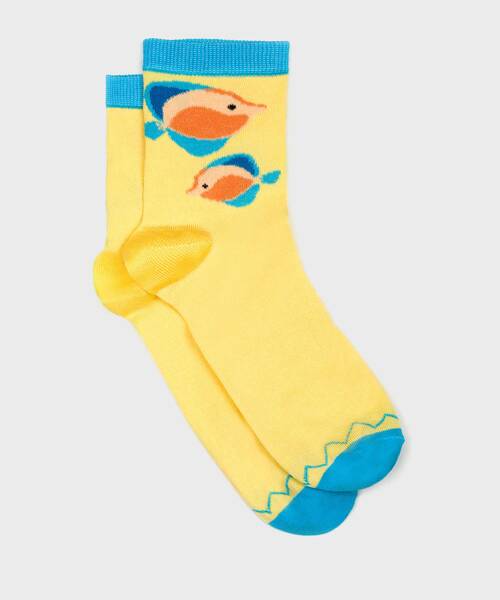 Socks | Socks WAC-S99 | YELLOW | Pikolinos