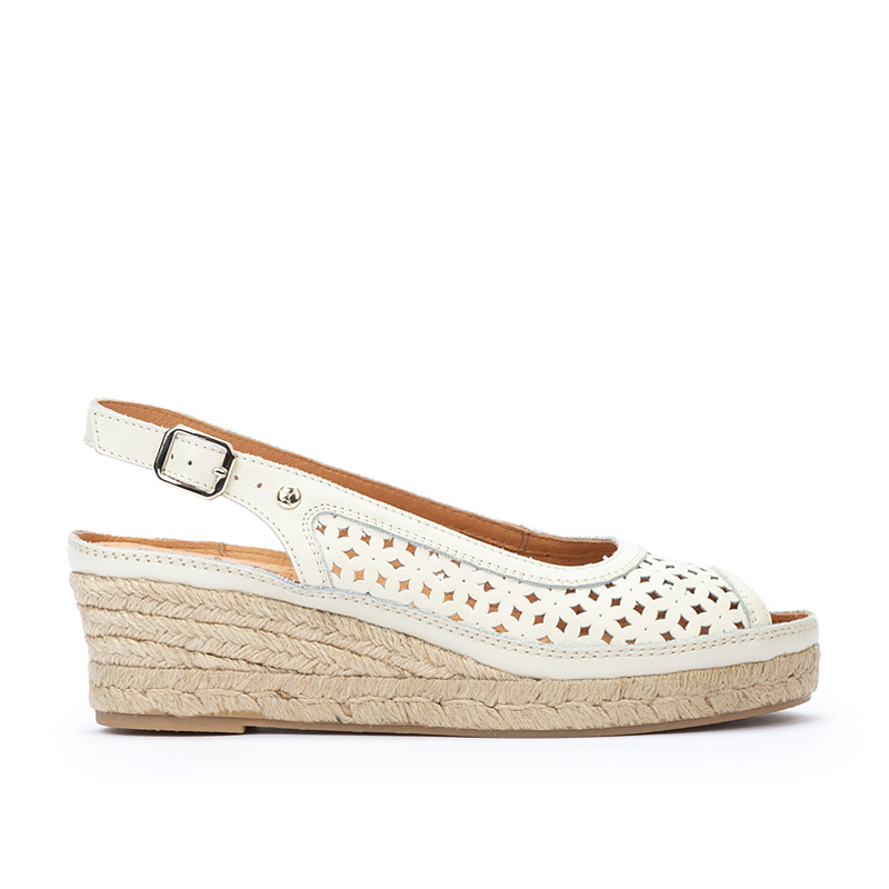 Pikolinos Sandalias cuña de piel BENIDORM W4A