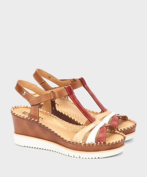 Wedges and platforms | AGUADULCE W3Z-1776C1 | CORAL | Pikolinos