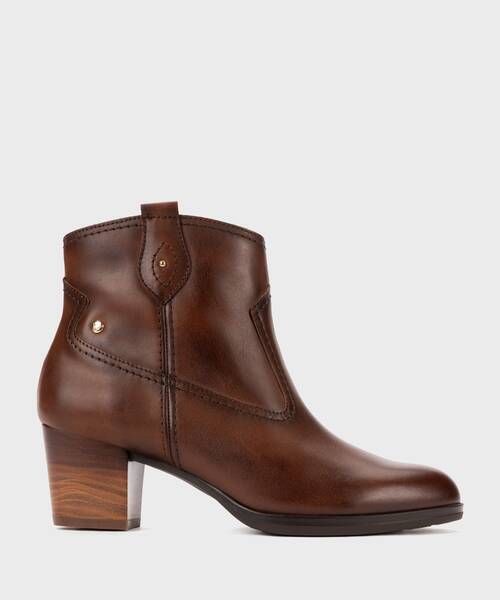 Heeled ankle boots | ZAMORA W0E-8731 | CUERO | Pikolinos