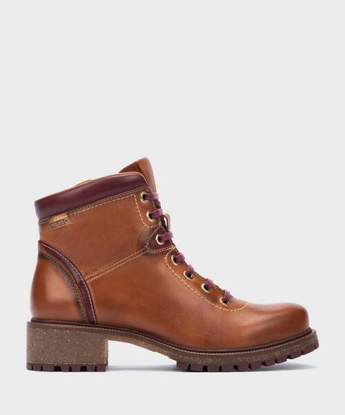 Botines planos | ASPE PKW9Z-8694C1 | BRANDY | Pikolinos