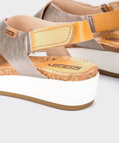 Sandals and Mules | MYKONOS W1G-0757CL | STONE | Pikolinos