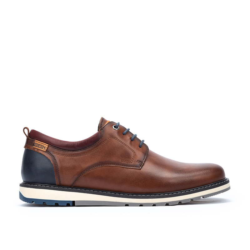 Pikolinos Zapatos cordones de piel BERNA M8J
