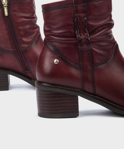 Botines de tacón | BACAROT W2D-8891 | GARNET | Pikolinos